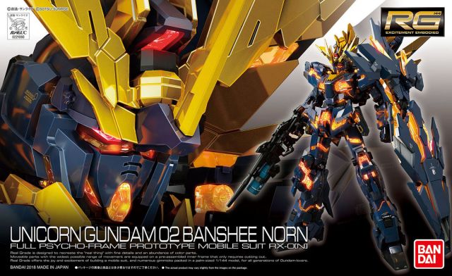 RG Unicorn Gundam 02 Banshee Norn