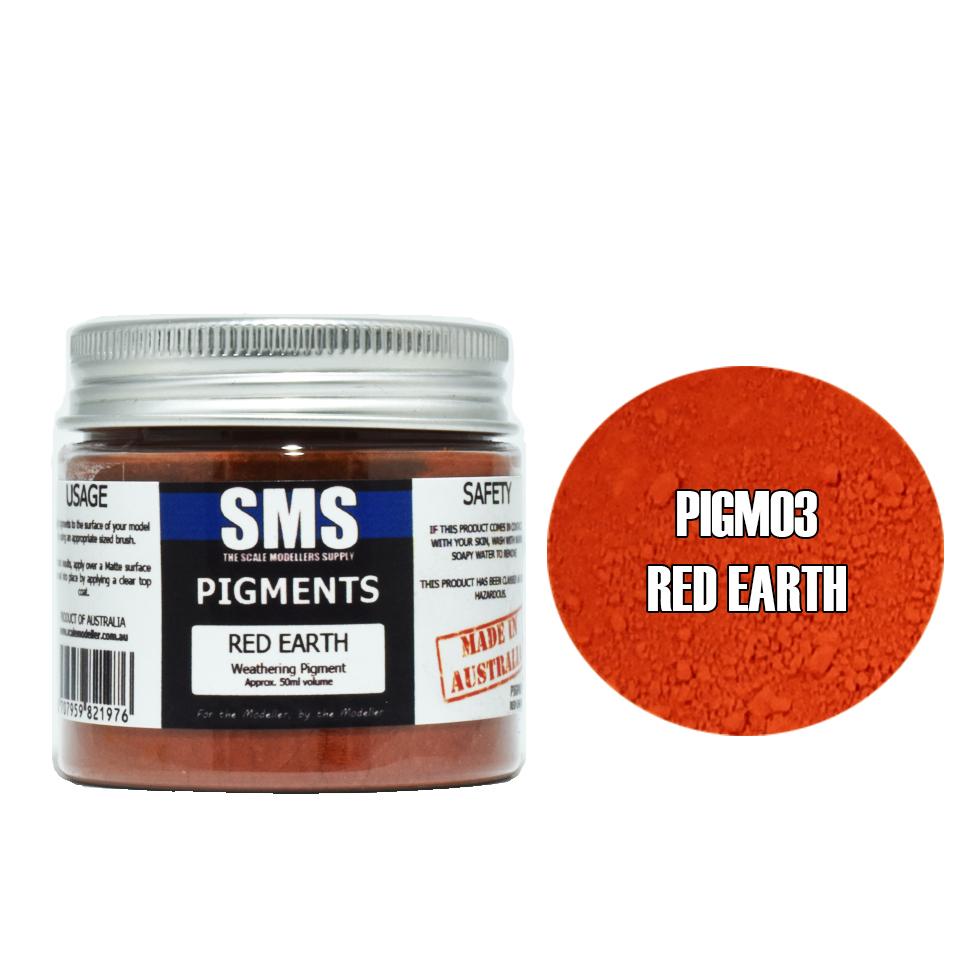 Pigment RED EARTH 50ml
