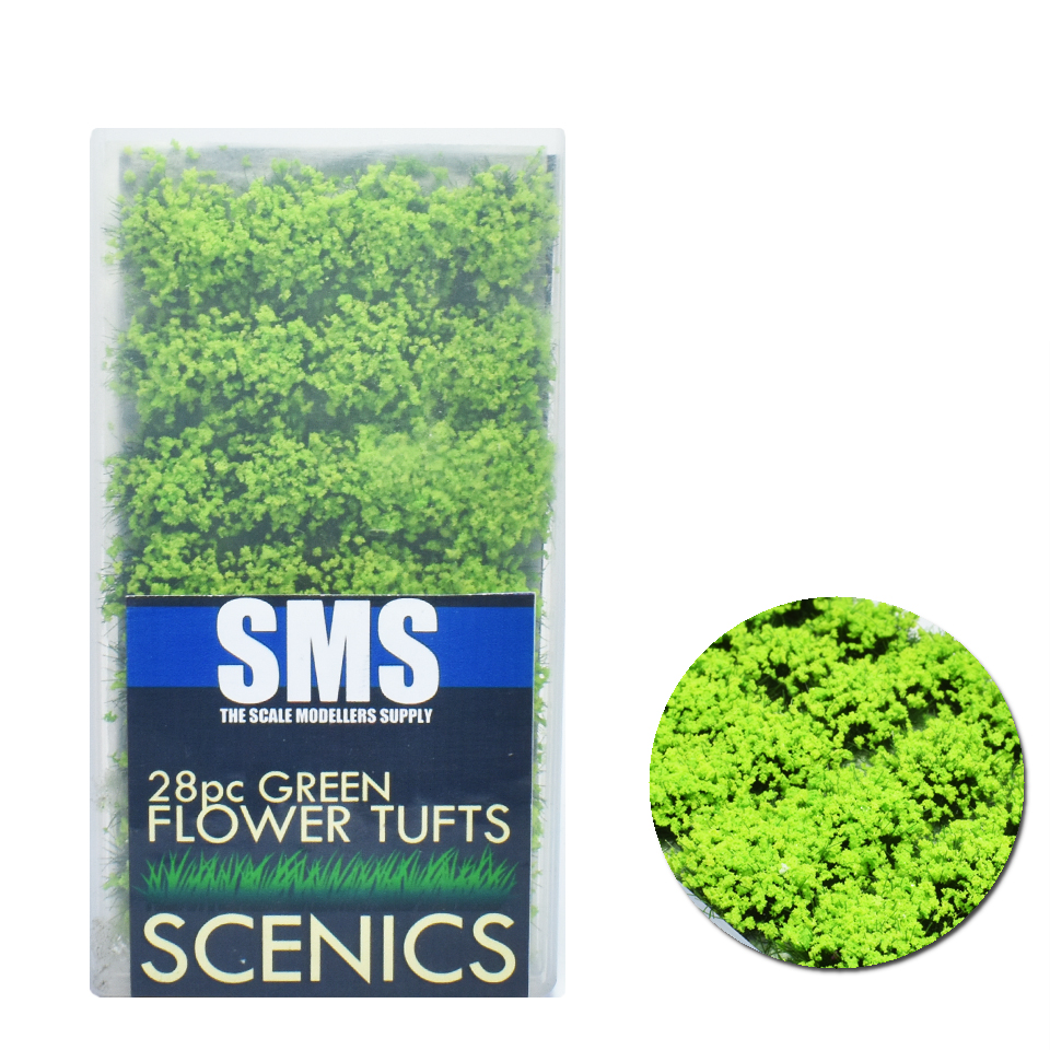 Flower Tufts GREEN