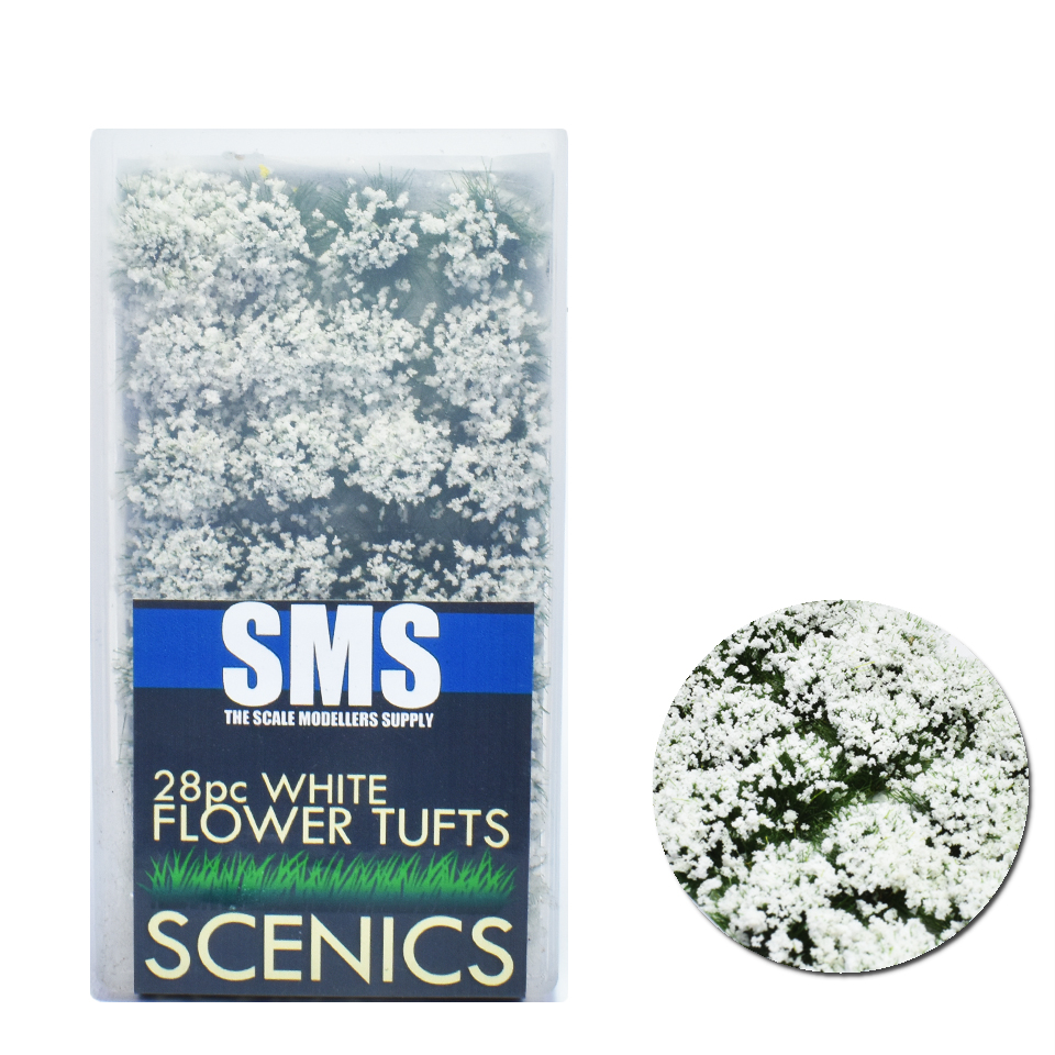 Flower Tufts WHITE