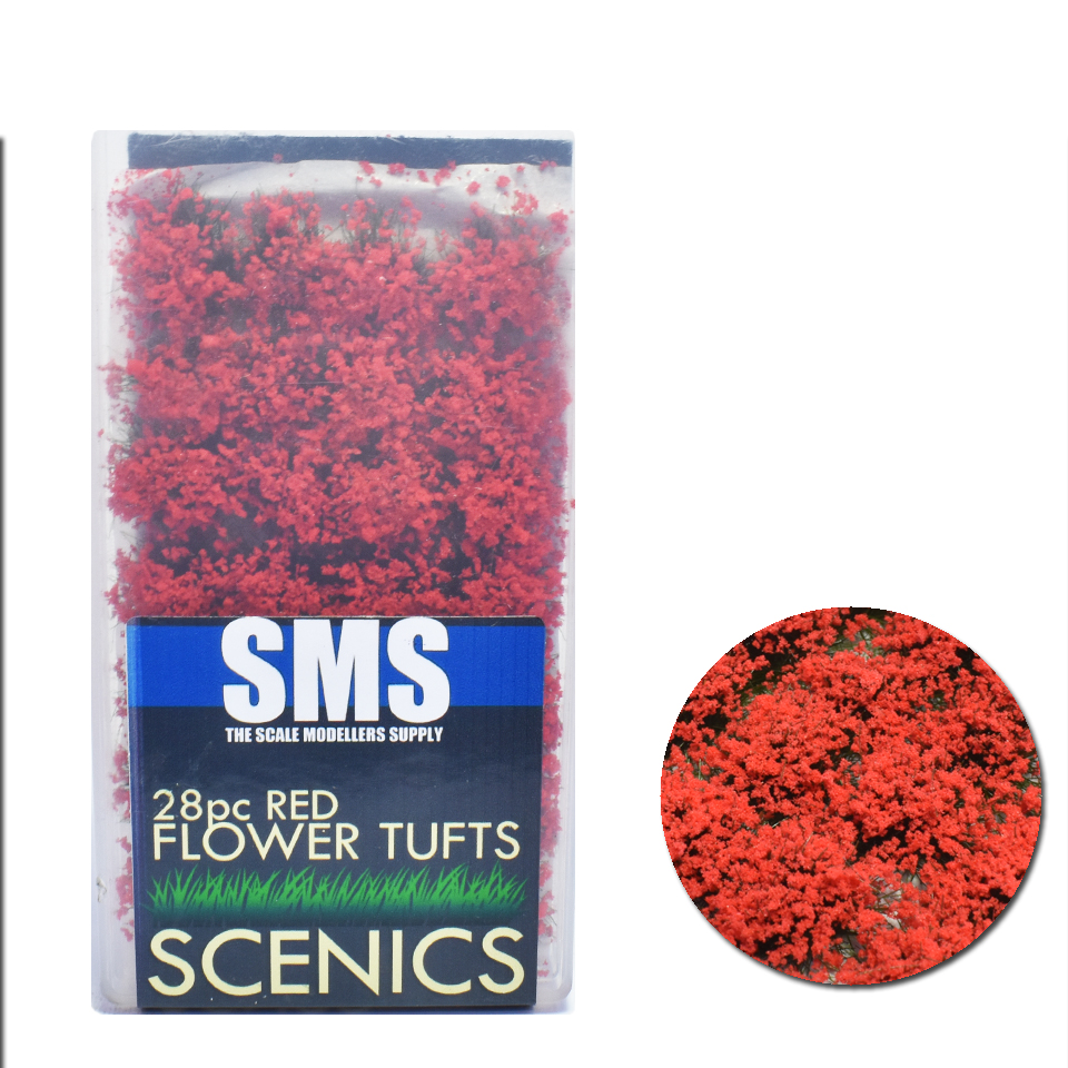 Flower Tufts RED