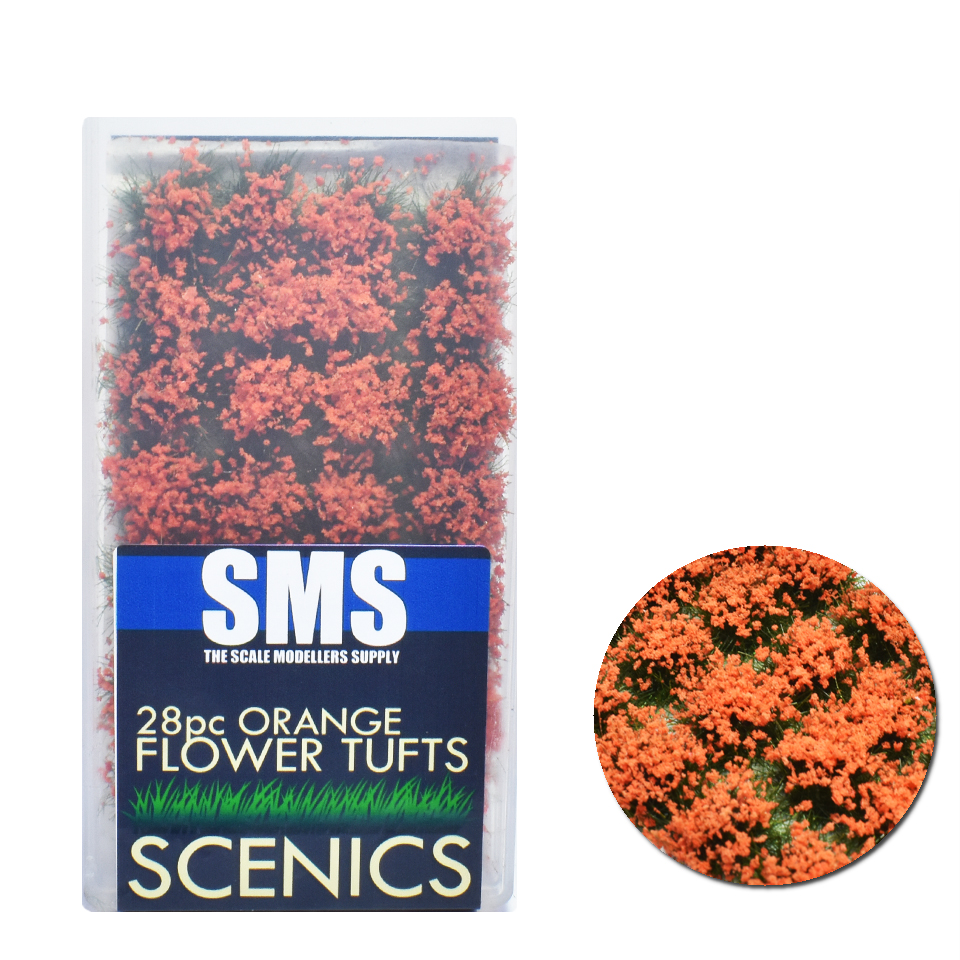 Flower Tufts ORANGE